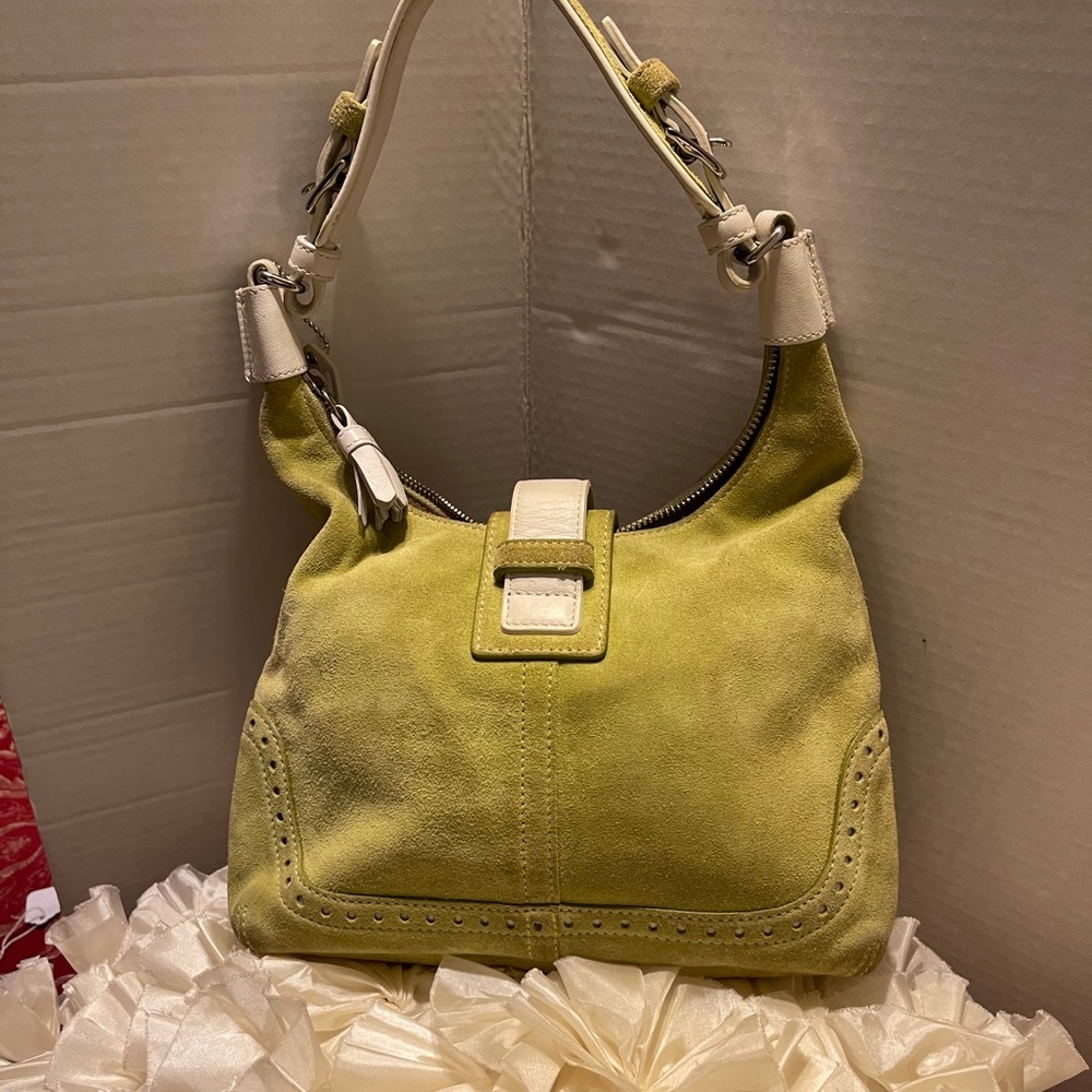 Coach Suede Hobo